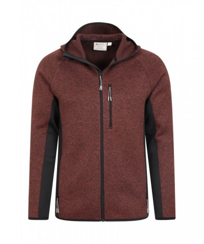 Treston Mens Hooded Fleece Red $22.26 Fleece