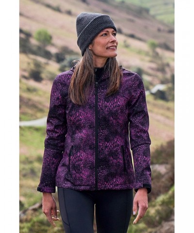 Exodus Womens Printed Water Resistant Softshell Distorted Ink $39.19 Jackets