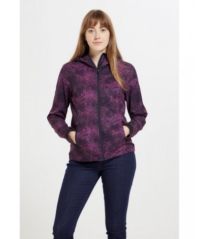 Exodus Womens Printed Water Resistant Softshell Distorted Ink $39.19 Jackets