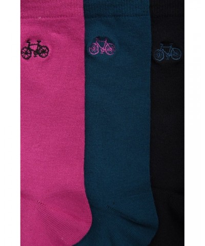 Bike Womens Bamboo Socks Multipack Teal $16.49 Accessories