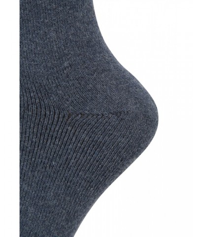 Outdoor Womens Mid-Calf Hiking Socks 3-Pack Indigo $11.39 Accessories