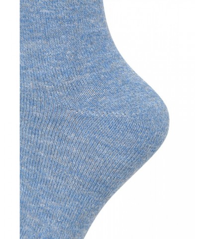 Outdoor Womens Mid-Calf Hiking Socks 3-Pack Indigo $11.39 Accessories