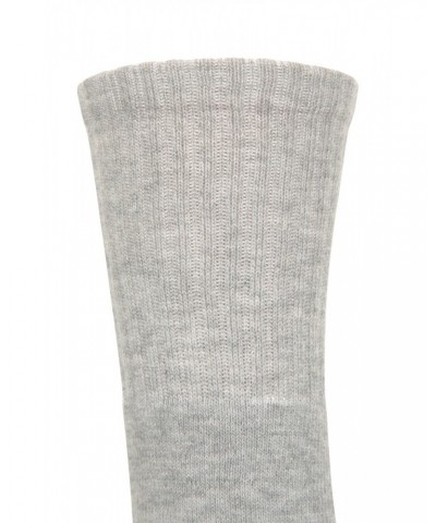 Outdoor Womens Mid-Calf Hiking Socks 3-Pack Indigo $11.39 Accessories