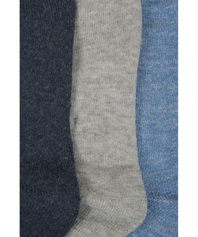 Outdoor Womens Mid-Calf Hiking Socks 3-Pack Indigo $11.39 Accessories