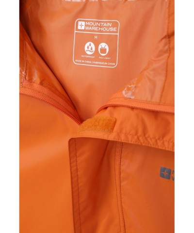 Pakka Mens Waterproof Jacket Burnt Orange $18.54 Jackets