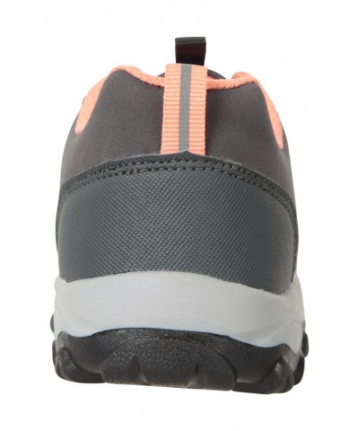 Softshell Kids Hiking Shoes Grey $15.40 Footwear