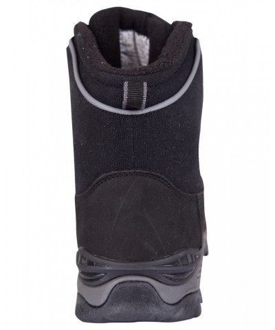 Boulder Mens Winter Trekker Boots Black $28.80 Footwear