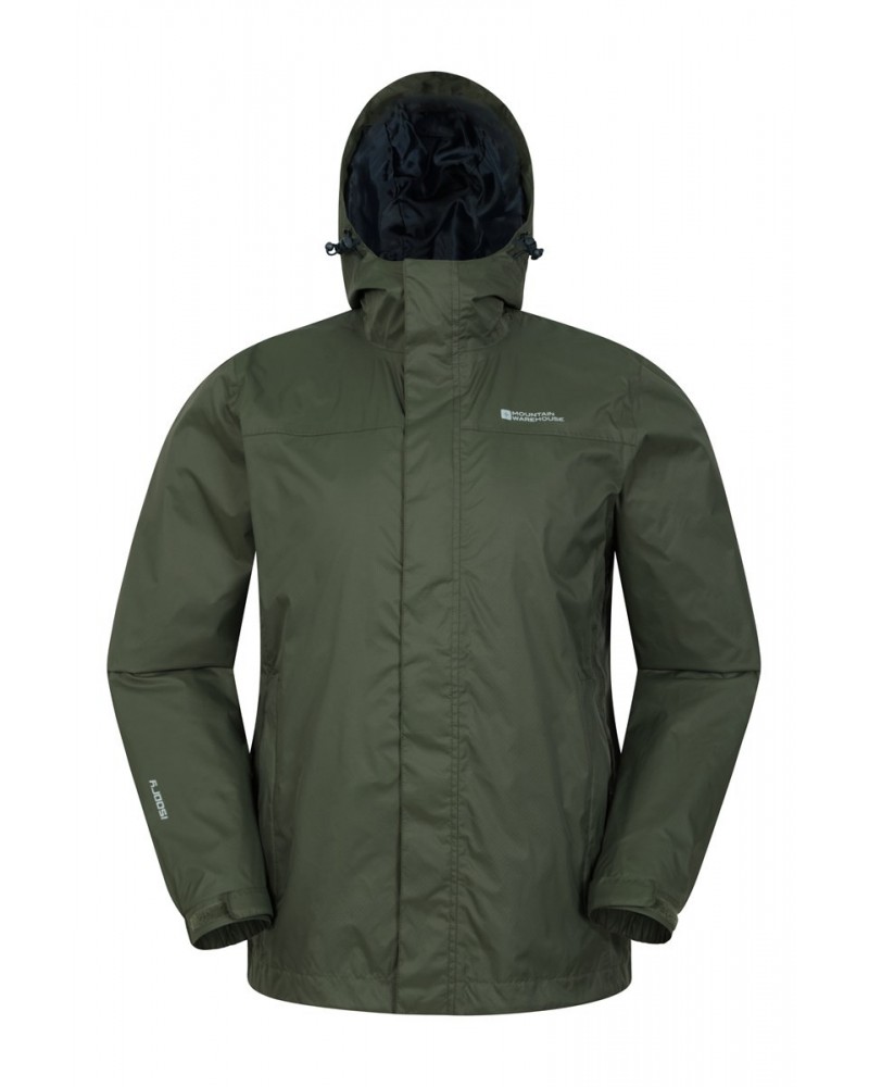 Torrent Mens Waterproof Jacket Dark Khaki $30.20 Jackets