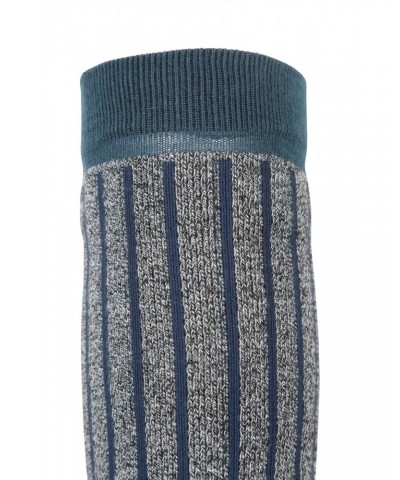 Mens IsoCool Knee Length Ski Socks Blue $10.59 Accessories