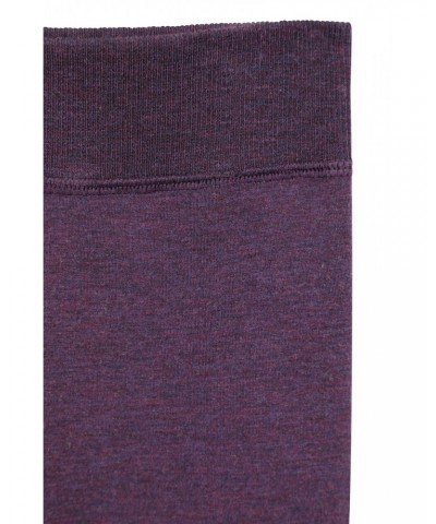 Kids Fluffy Fleece Lined Leggings Purple $11.39 Pants