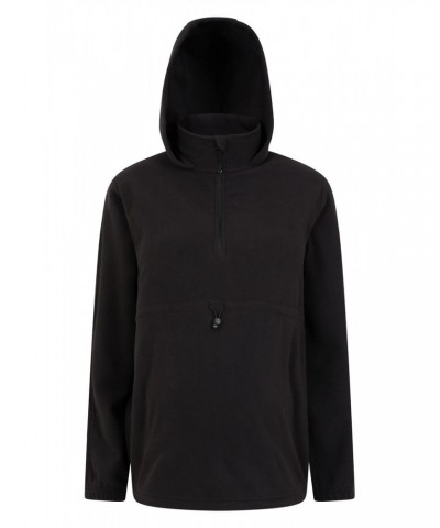 Azurite Maternity Half-Zip Fleece Black $18.14 Fleece