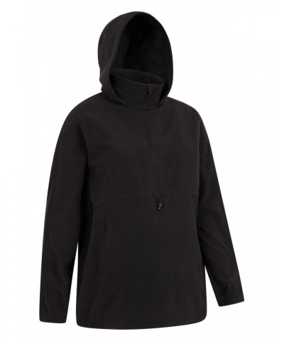 Azurite Maternity Half-Zip Fleece Black $18.14 Fleece