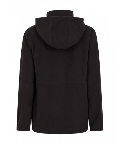 Azurite Maternity Half-Zip Fleece Black $18.14 Fleece