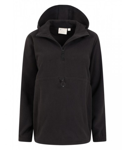 Azurite Maternity Half-Zip Fleece Black $18.14 Fleece