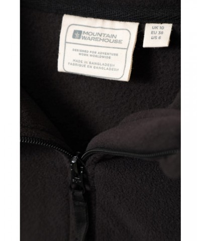 Azurite Maternity Half-Zip Fleece Black $18.14 Fleece