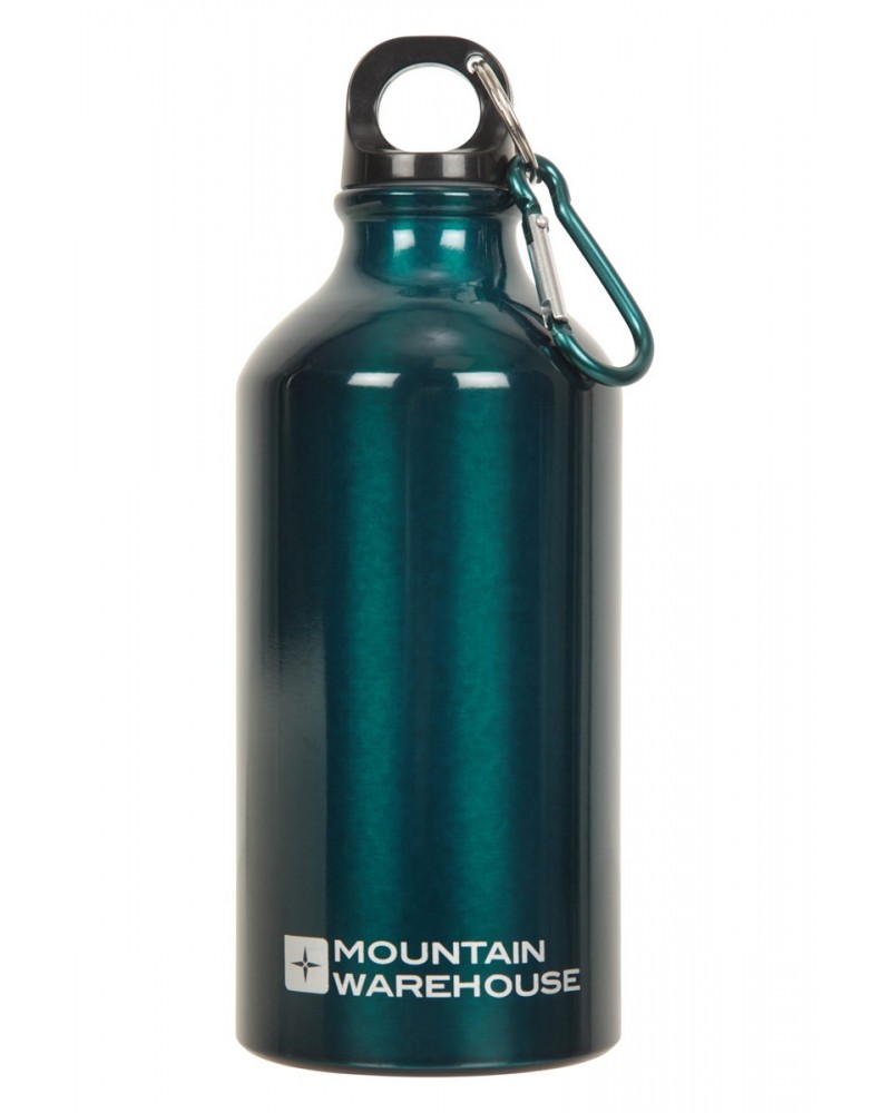 0.5L Metallic Finish Bottle with Karabiner Teal $7.83 Accessories