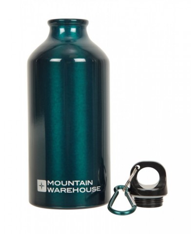 0.5L Metallic Finish Bottle with Karabiner Teal $7.83 Accessories