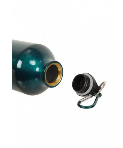 0.5L Metallic Finish Bottle with Karabiner Teal $7.83 Accessories