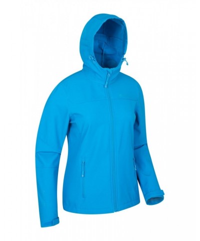 Exodus Womens Water Resistant Softshell Jacket Turquoise $28.70 Jackets