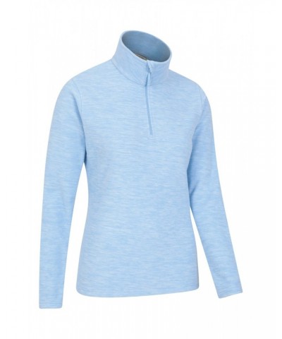 Snowdon Melange Womens Fleece Corn Blue $14.84 Fleece