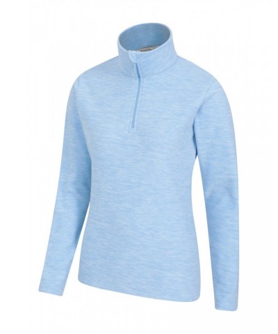 Snowdon Melange Womens Fleece Corn Blue $14.84 Fleece