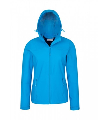 Exodus Womens Water Resistant Softshell Jacket Turquoise $28.70 Jackets