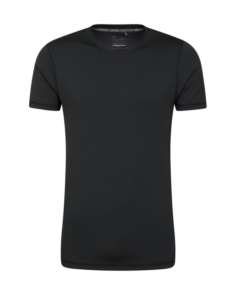 Mantra IsoCool Mens T-Shirt Black $14.24 Tops