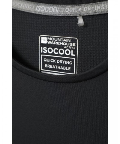 Mantra IsoCool Mens T-Shirt Black $14.24 Tops