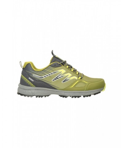 Enhance Waterproof Trail Mens Running Sneakers Lime $29.67 Active