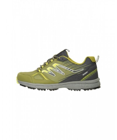 Enhance Waterproof Trail Mens Running Sneakers Lime $29.67 Active