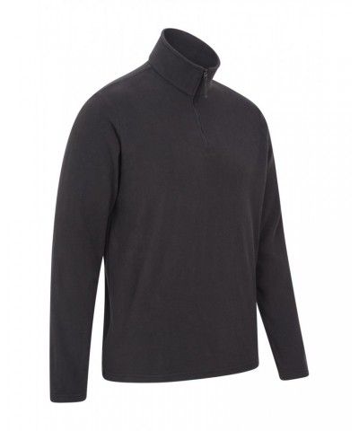 Camber II Mens Half-Zip Fleece Black $13.76 Fleece