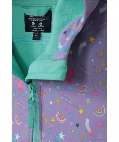 Exodus Kids Printed Water Resistant Softshell Lilac $17.10 Jackets