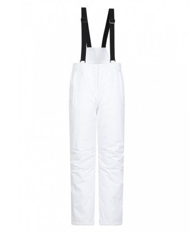 Moon Womens Slim Leg Ski Pants White $22.00 Pants