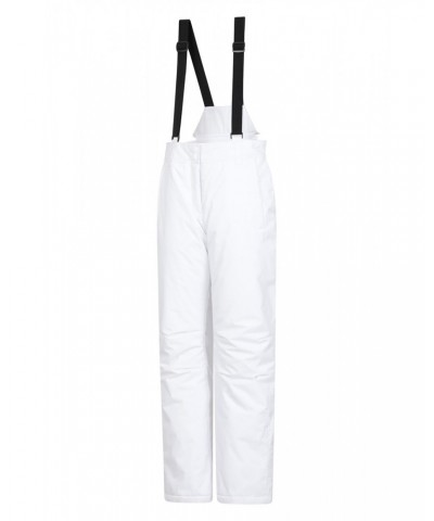 Moon Womens Slim Leg Ski Pants White $22.00 Pants