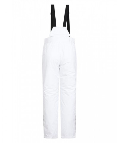 Moon Womens Slim Leg Ski Pants White $22.00 Pants