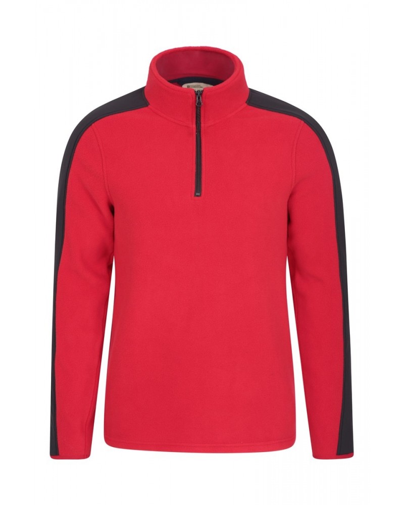 Relic Mens Recycled Fleece Top Red $17.15 Fleece