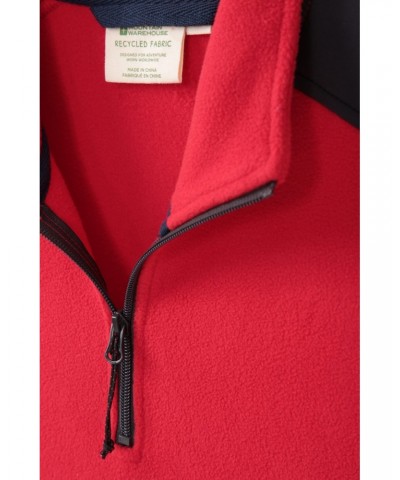 Relic Mens Recycled Fleece Top Red $17.15 Fleece