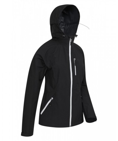 2.5 Layer Lightweight Womens Waterproof Jacket Black $47.19 Jackets