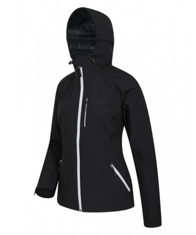 2.5 Layer Lightweight Womens Waterproof Jacket Black $47.19 Jackets