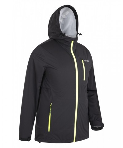 Step Mens Waterproof Stretch Jacket Black $34.79 Jackets