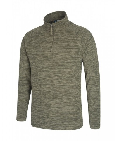 Snowdon Mens Micro Fleece Khaki $13.49 Fleece