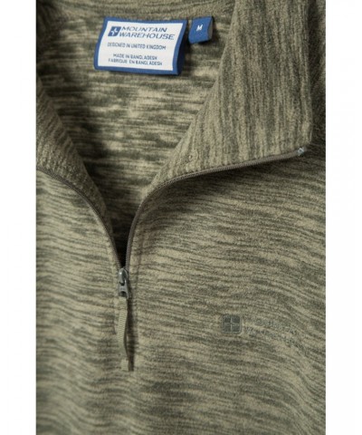 Snowdon Mens Micro Fleece Khaki $13.49 Fleece