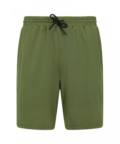 Core II Mens Recycled Running Shorts Light Khaki $16.23 Active