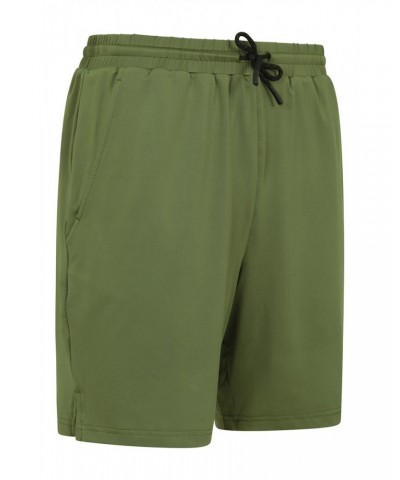 Core II Mens Recycled Running Shorts Light Khaki $16.23 Active