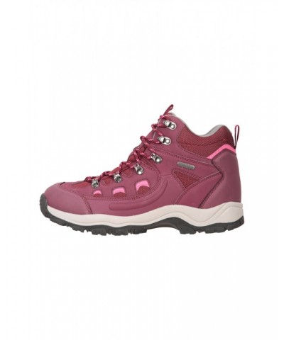 Adventurer Womens Waterproof Boots Burgundy $21.60 Footwear