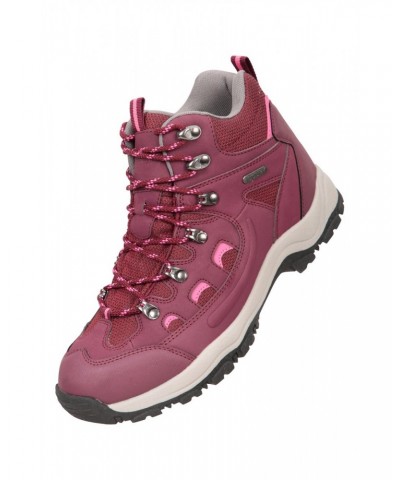 Adventurer Womens Waterproof Boots Burgundy $21.60 Footwear