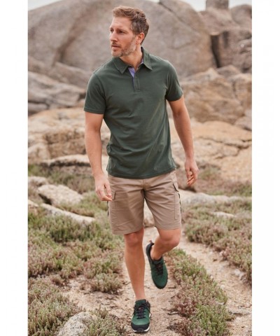 Hasst II Mens Organic Polo Khaki $12.74 Tops