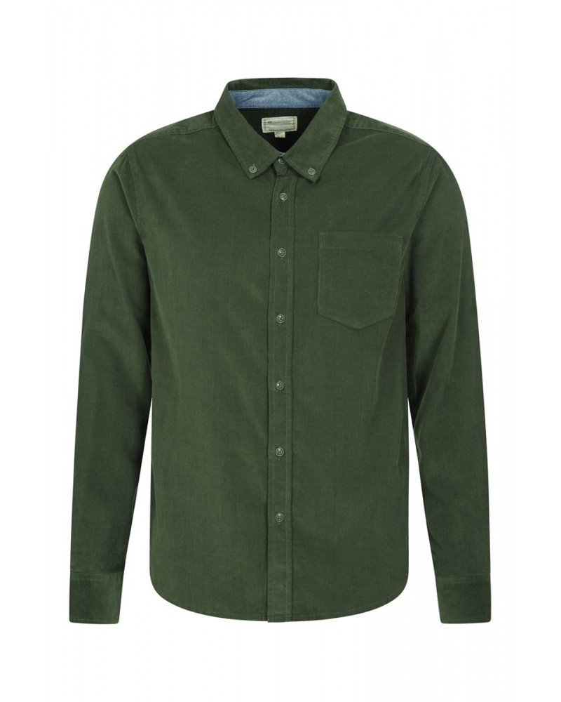 Crosby Mens Cord Shirt Khaki $14.24 Tops