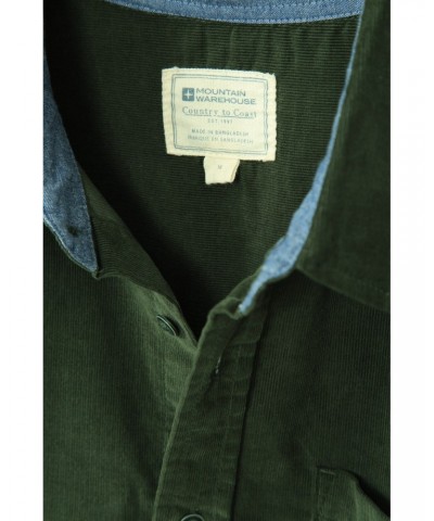 Crosby Mens Cord Shirt Khaki $14.24 Tops