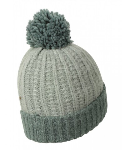 Vostok Womens Lined Pom Beanie Green $13.24 Accessories